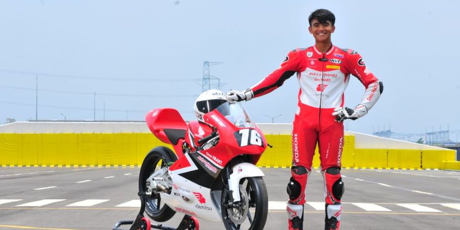 Tekad Mario Suryo Aji Bawa Indonesia Terbang Tinggi pada CEV Moto3
