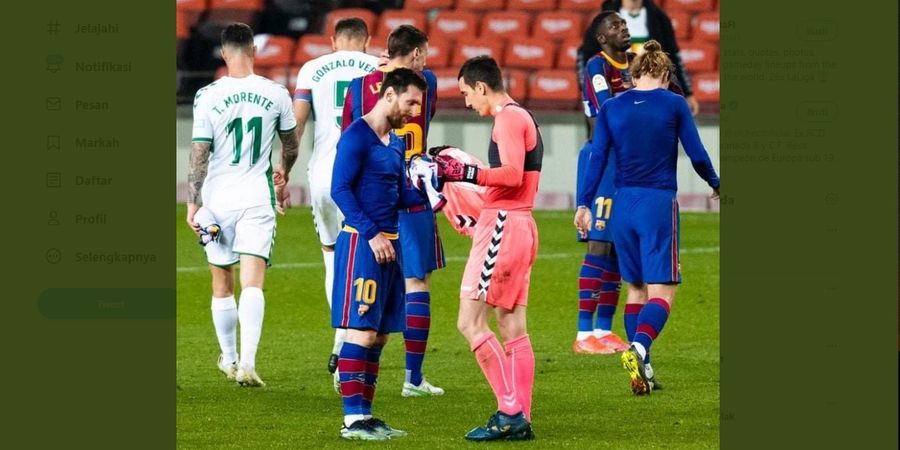 Gara-gara Messi, Sponsor Kiper Elche Terpaksa Ganti Hadiah untuk Penggemar