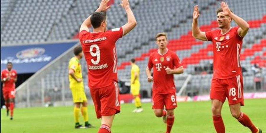 Hasil dan Klasemen Bundesliga - Lewandowski 34 Gol, Neuer Ngambek ke Teman, Bayern Bantai Koeln