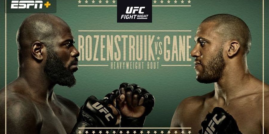 Hasil UFC Vegas 20 - Cari Aman, Ciryl Gane Redam Bom KO Jairzinho Rozenstruik