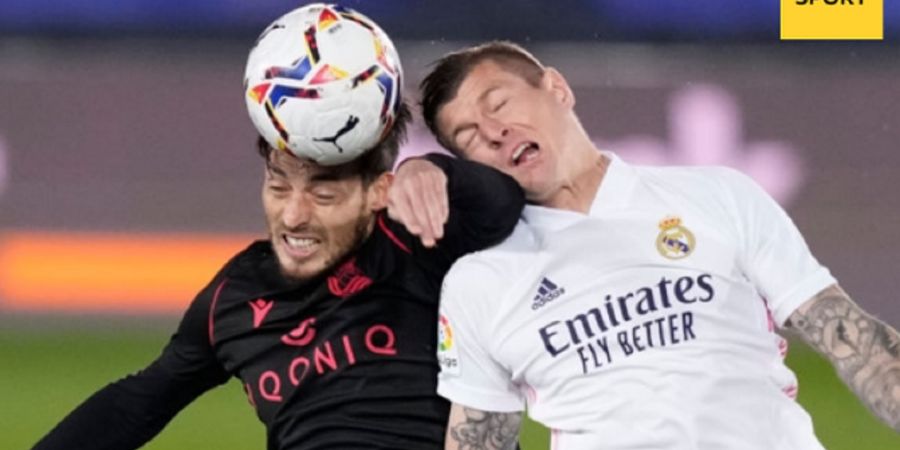 Real Madrid dan Real Sociedad Irit Tembakan, Skor Kacamata Hiasi Babak Pertama
