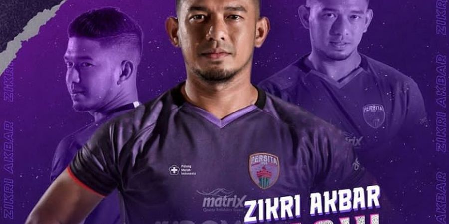 Ungkapan Perasaan Zikri Akbar Usai Berpisah dengan Persita Tangerang