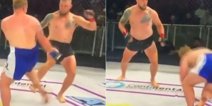 Video Low Kick Brutal yang Bikin Kaki Petarung MMA Ini Terbelah