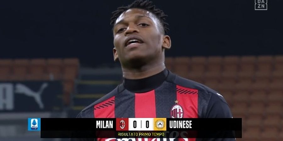 Salto Rafael Leao Belum Selevel Ibrahimovic,  AC Milan vs Udinese Masih Kacamata