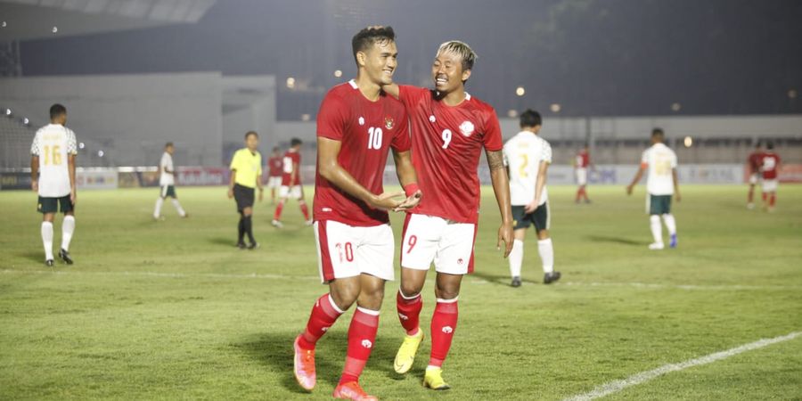 Timnas U-22 Indonesia Permalukan Tira Persikabo 2 Gol Tanpa Balas