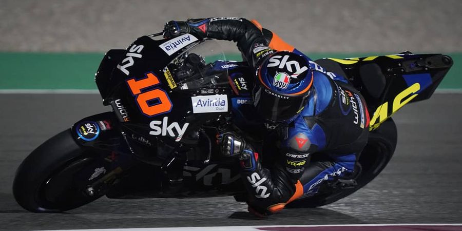 Luca Marini Mengaku Tidak Ikuti Valentino Rossi pada Tes Pramusim MotoGP 2021