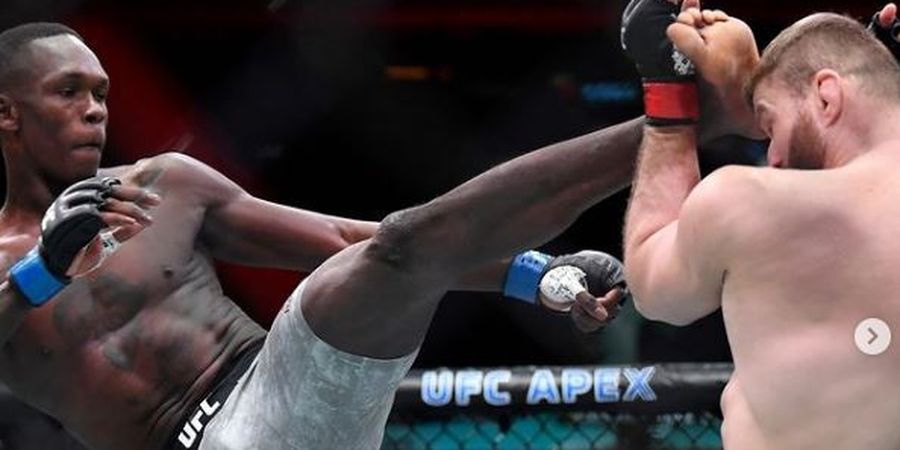Hasil UFC 259 - Redam Kekuatan Mengerikan Jan Blachowicz, Israel Adesanya Tetap Kalah
