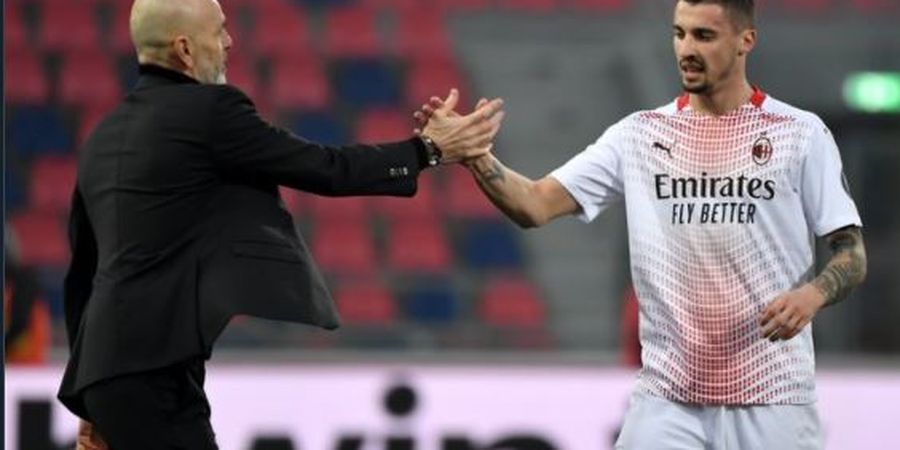 Hasil Babak I - Ibrahimovic Merengut di Tribune, AC Milan Unggul Berkat Tendangan Bebas Kece