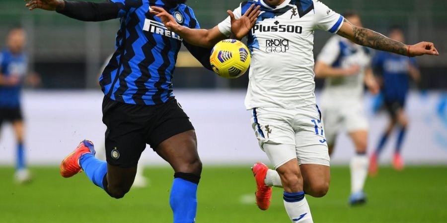 Duet  Romelu Lukaku-Lautaro Martinez Mandul, Inter Milan Tumpul di Babak I