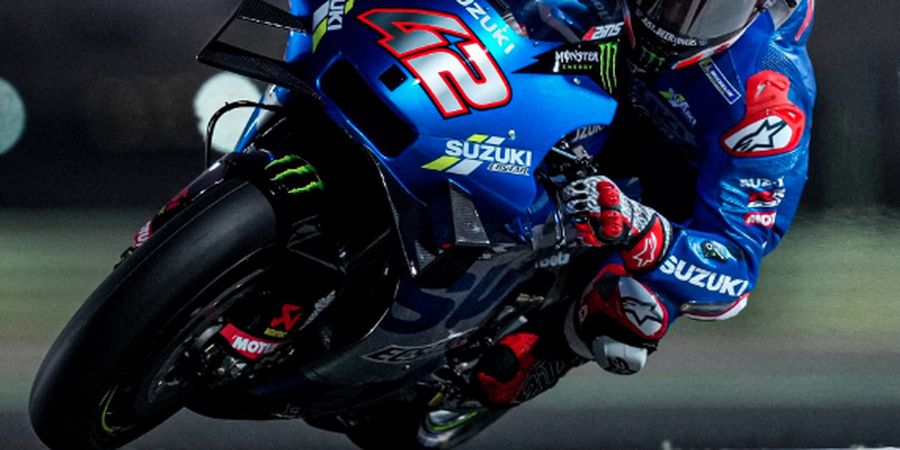 Hasil FP2 MotoGP Qatar 2022 - Suzuki Perkasa, Marquez Gabung dalam Pesta