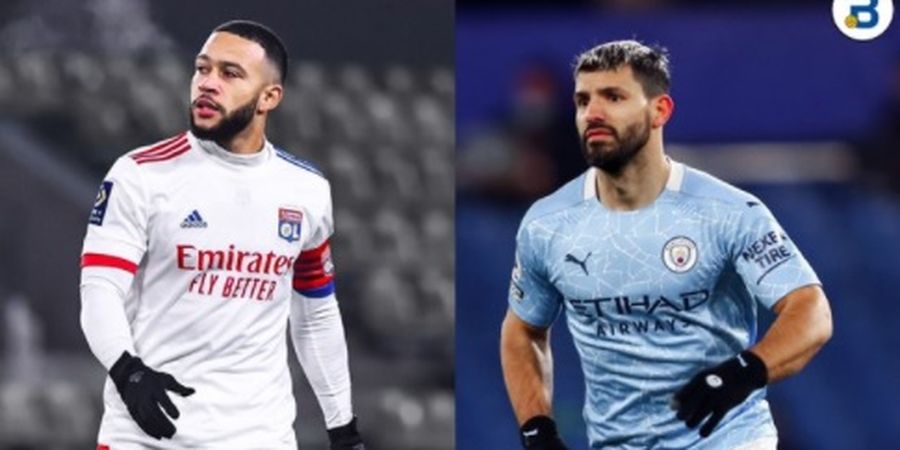 Bursa Transfer Barcelona - Ikat Sergio Aguero dan Memphis Depay, Blaugrana Segera Miliki Trio MAD dengan Biaya Cuma-cuma