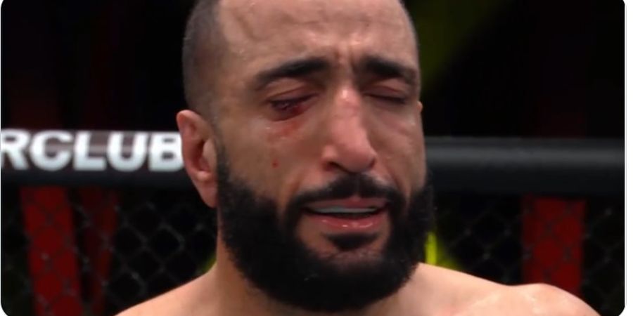 Hasil UFC Vegas 21 - Mata Dicolok Sampai Menangis, Duel Jagoan Muslim Selesai Prematur 