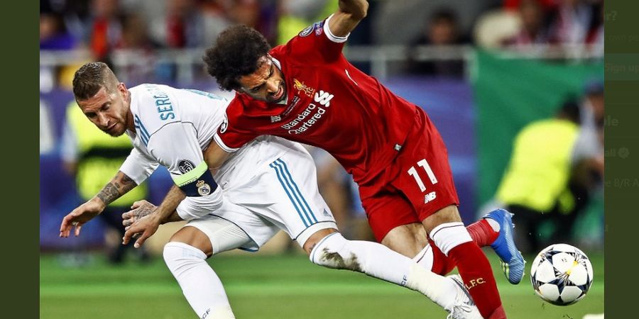 Liverpool Jangan Mimpi Bisa Kalahkan Real Madrid, Mo Salah Dekati Sergio Ramos Saja Tak Berani