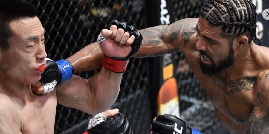 Hasil UFC Vegas 22 -  Terpukul KO, Korban Ketiga Israel Adesanya Keok Mengenaskan