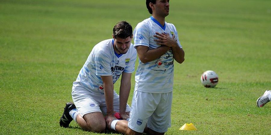 Pantang Kendor, Persib Terus Tingkatkan Intensitas Latihan   