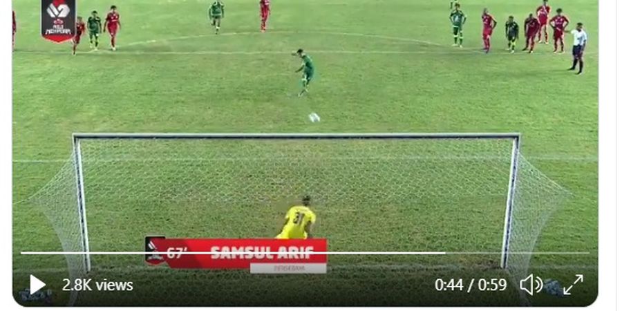 Hasil Piala Menpora 2021, Persebaya Vs Persik Dibumbui Kartu Merah dan Drama Penalti