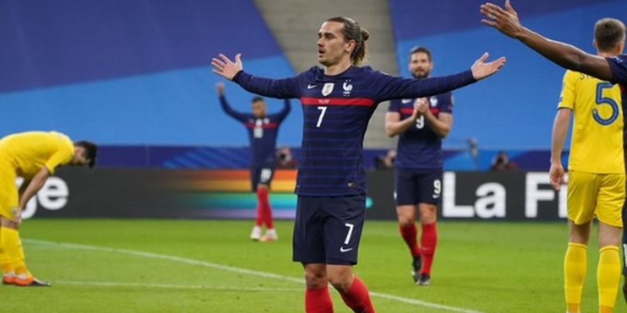 Jebol Gawang Ukraina, Antoine Griezmann Kini Selevel David Trezeguet