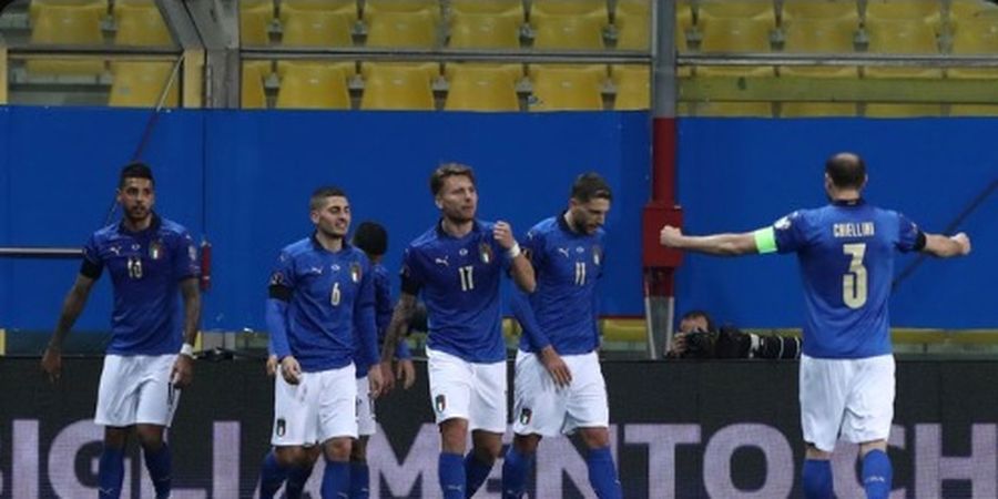 Babak Pertama Jadi Kunci Italia Bekuk Irlandia Utara di Kualifikasi Piala Dunia 2022
