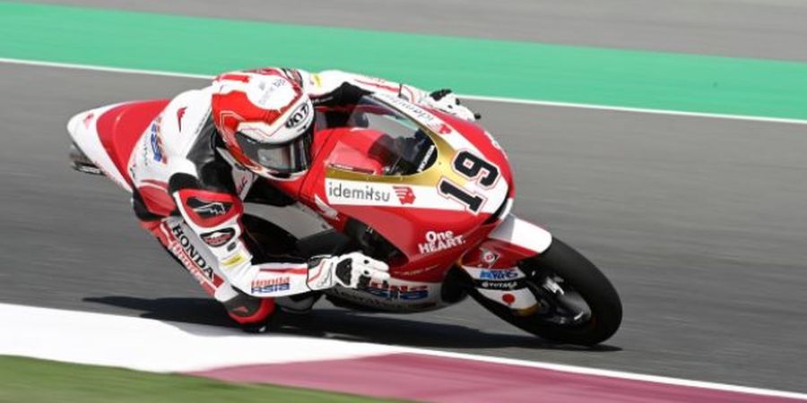 Moto3 Qatar 2021 - Kelamaan Cari Posisi, Pembalap Indonesia Andi Gilang Start dari Belakang