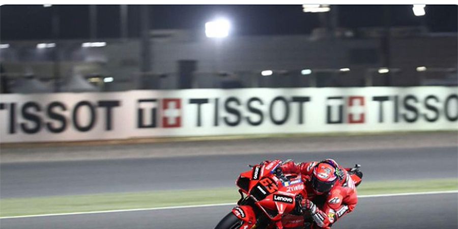 Hasil Kualifikasi MotoGP Qatar 2021 - Ducati Vs Yamaha, Bagnaia Tercepat, Rossi Mantap