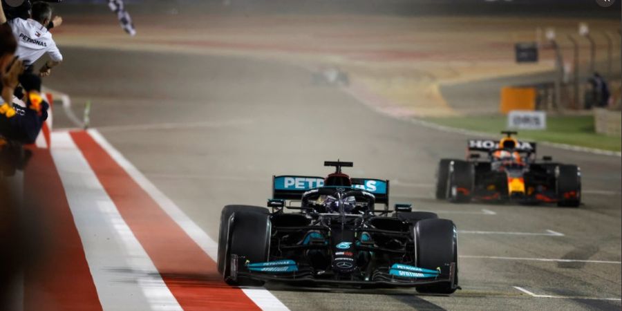 Hasil F1 GP Bahrain 2021 - Lewis Hamilton Menang, Debut Pahit Putra Michael Schumacher