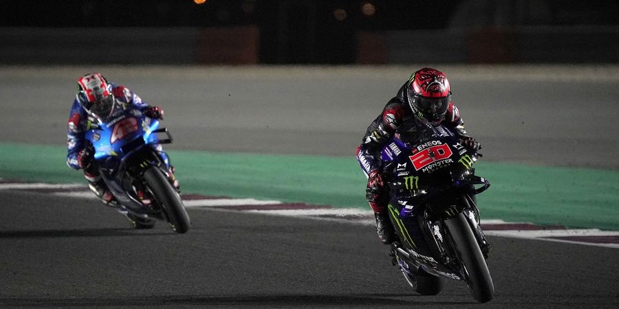 MotoGP Doha 2021 - Incar Hasil Podium, Fabio Quartararo Tak Mau Senasib dengan Valentino Rossi Lagi