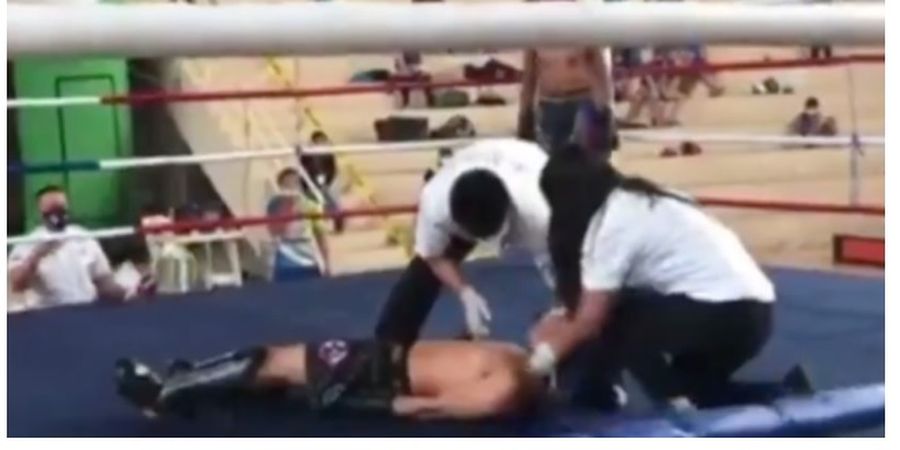 VIDEO - Tragis! Jagoan Kickboxer Muda Tewas akibat Sepakan KO Lawan