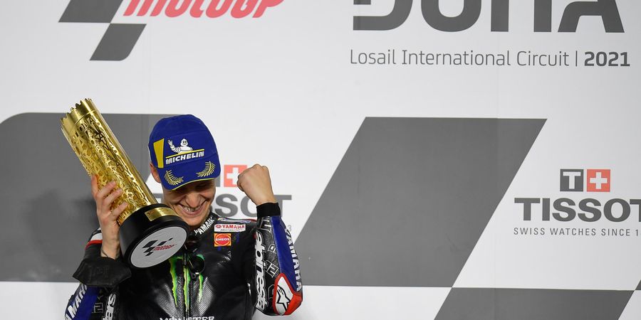 Cerita Fabio Quartararo yang Menangi MotoGP Doha karena Pakai Otaknya