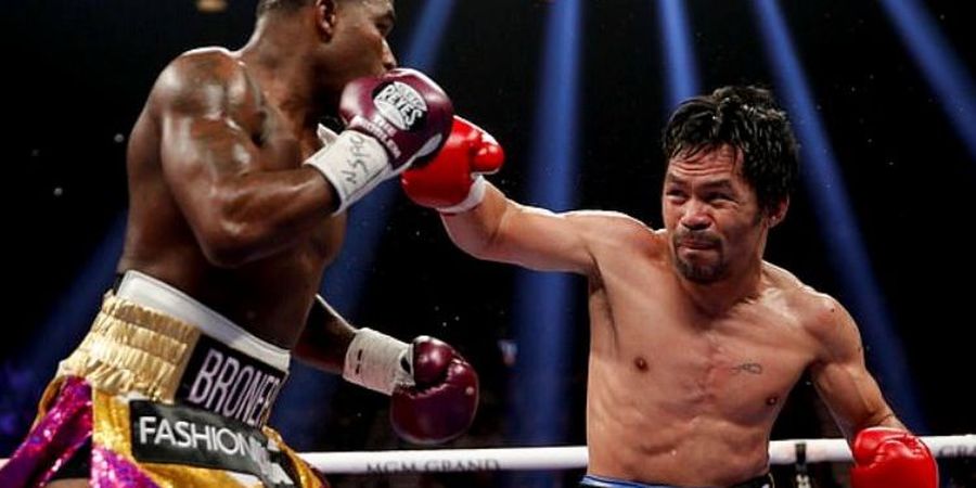 Cepat, Kuat, dan Punya Bogem Maut, Manny Pacquiao Bikin Errol Spence Jr Tamat