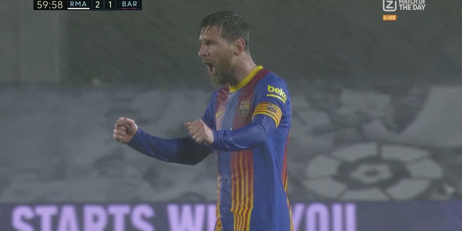 Lionel Messi Menggigil dan Minta Ganti Baju di Tengah Laga El Clasico, Kutukan Cristiano Ronaldo Tetap Berlanjut