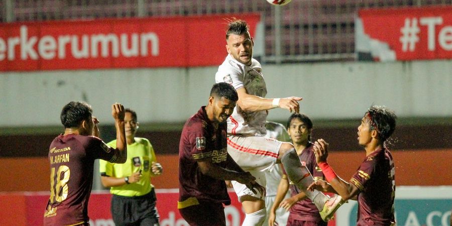 Persija Jakarta Vs PSM Makassar Masih Sama Kuat pada Babak Pertama