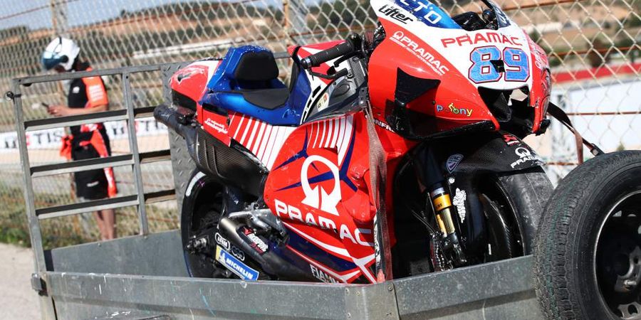 MotoGP Portugal 2021 - Buntut Kecelakaan Horor, Jorge Martin Absen Balapan
