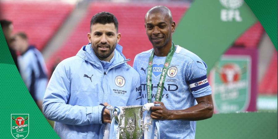 Manchester City Juara Piala Liga Inggris, Aguero dan Fernandinho Ciptakan Sejarah