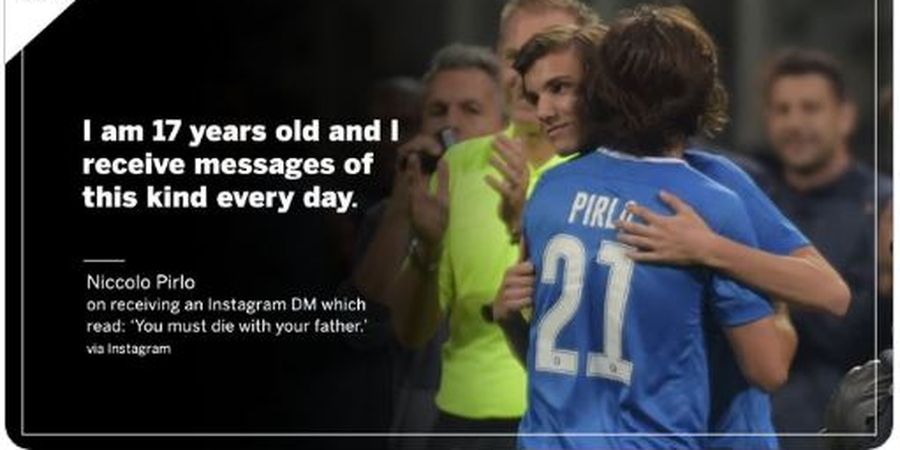 Curhatan Putra Andrea Pirlo yang Ikut Kena Serang Penggemar Juventus