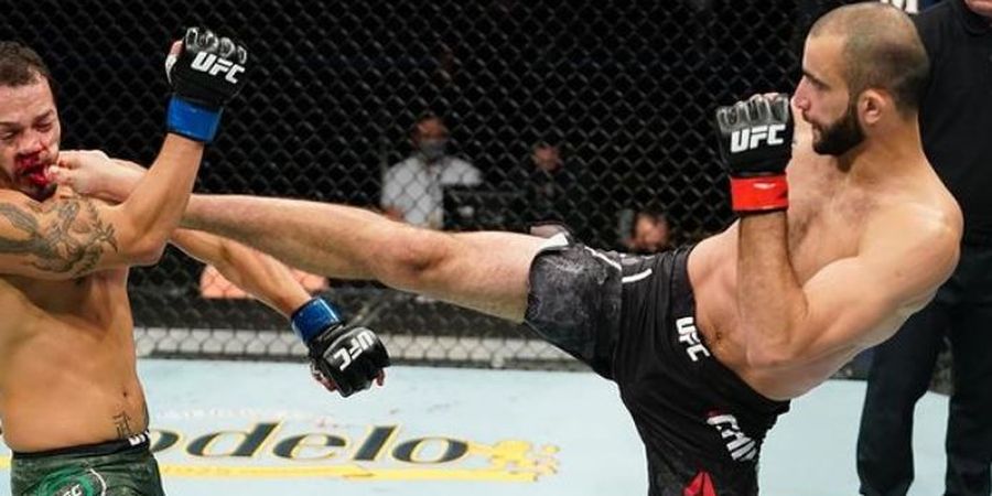 UFC Vegas 46 - Giga Chikadze Habisi Calvin Kattar dengan Jurus Ninja
