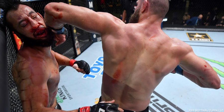 Dampak Fatal Sikutan Horor, Jagoan UFC Dilarang Duel Enam Bulan