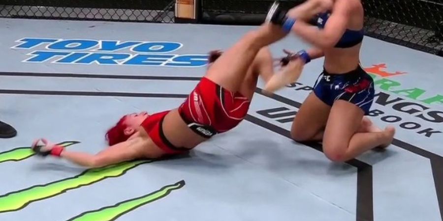 Hasil UFC Vegas 25 - Tendang Muka Lawan, Jagoan Veteran Menangis Didiskualifikasi