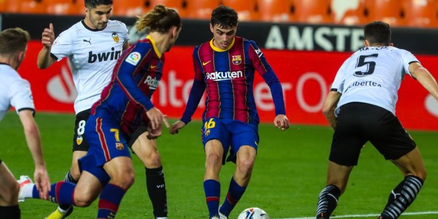 Lionel Messi Tak Lepaskan Tembakan ke Gawang, Barcelona Ditahan Valencia di Babak I