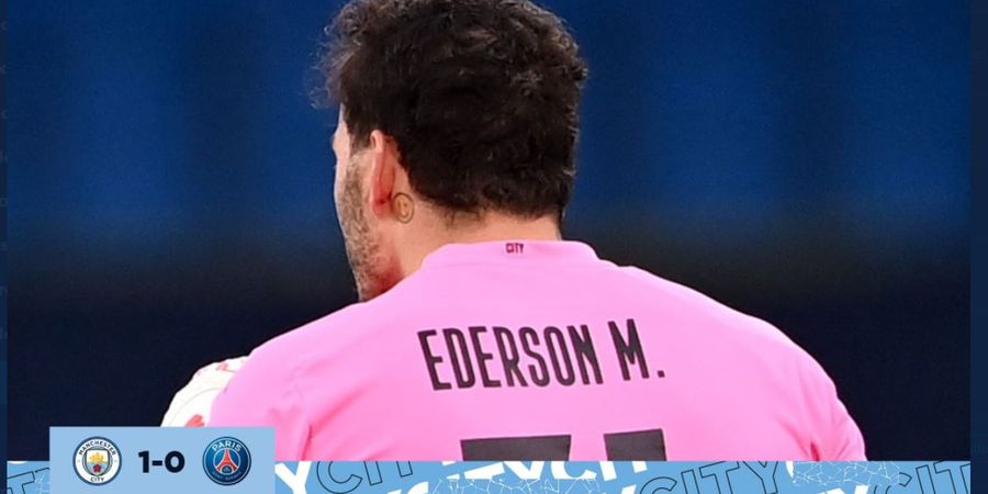 Ederson Kesurupan Andrea Pirlo, Kirim Umpan Maut dari Kotak Penalti yang Awali Gol Manchester City