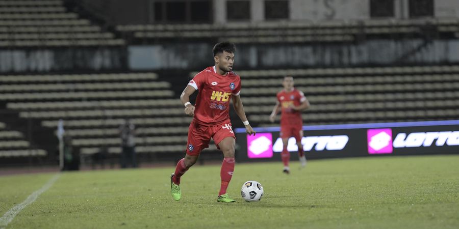 Saddil Ramdani Sumbang Assist dari Tendangan Bebas Saat Sabah FC Hempaskan JDT II