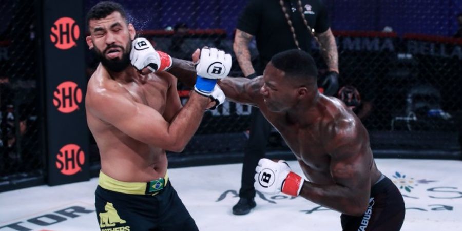 Hasil Bellator 258 - Ada Hidung Hancur, Mantan Jagoan UFC Menang KO