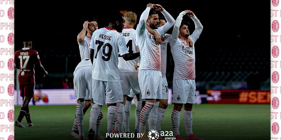 Bantai Torino Tanpa Ampun, AC Milan Ulangi Pesta Persis 25 Tahun Lalu