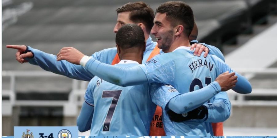 Susah Payah Tumbangkan Newcastle, Manchester City Bikin 2 Rekor Mengesankan