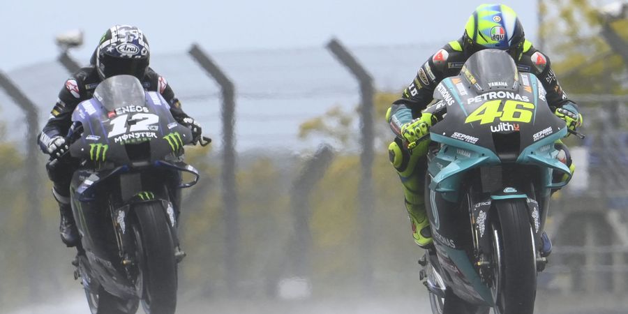 Yamaha Salah Kambing Hitamkan Valentino Rossi sebagai Alasan Melempemnya Maverick Vinales