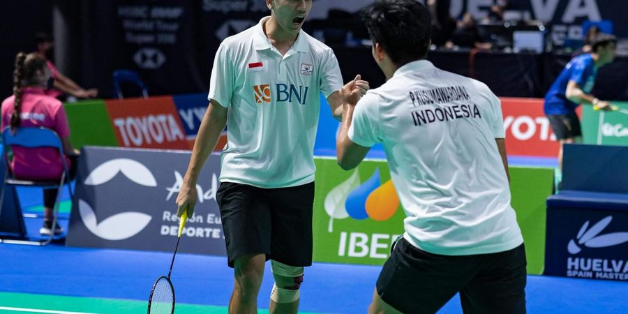 Hasil Spain Masters 2021 - Menangi Derbi Indonesia, Pramudya/Yeremia Juara