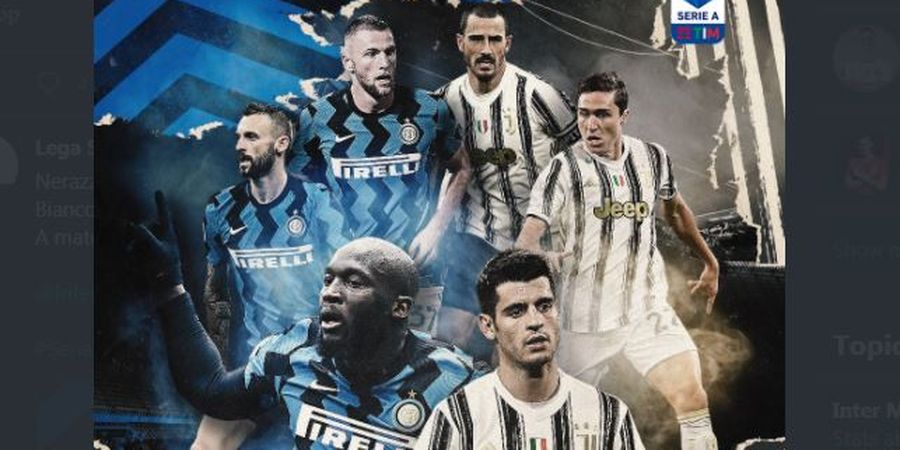Jadwal Piala Super Italia 2021: Inter Milan vs Juventus, Derby d'Italia Pindah ke Arab Saudi
