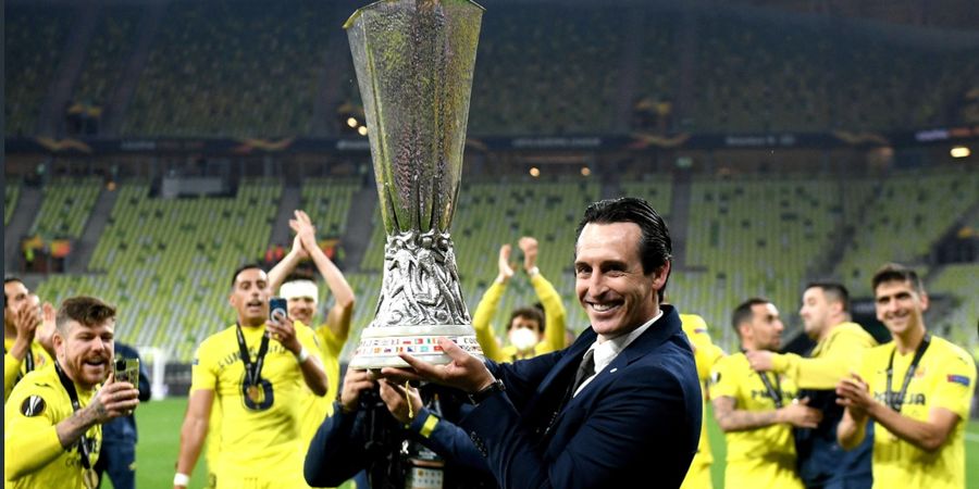Juara Liga Europa bareng Villarreal, Unai Emery Bawa-bawa Nama Arsenal