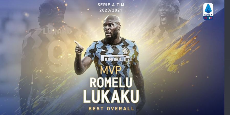 Romelu Lukaku Sah Pemain Terbaik Liga Italia, Ronaldo Dapat Piala Hiburan