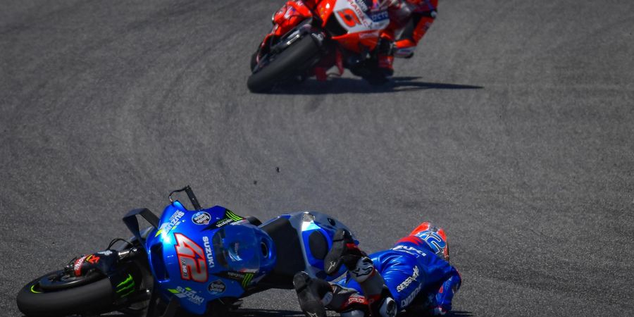 Alex Rins Sebut Kecelakaan MotoGP Selama 4 Kali Beruntun 'Tidak Normal'