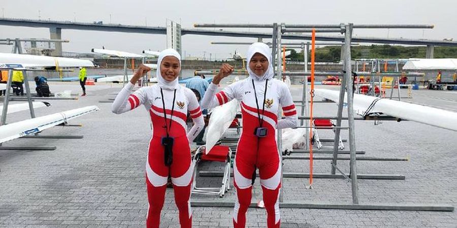 Olimpiade Tokyo 2020 - Atlet Dayung Indonesia Gemetar Lihat Tubuh Lawan 